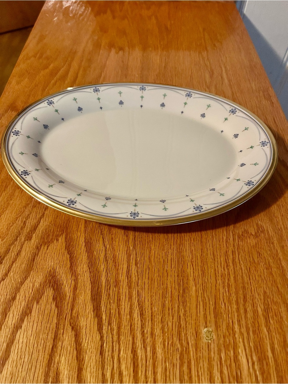 Lenox Chateau Oval Platter 10” Wide x 14” Long - 1 available